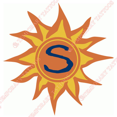 Connecticut Sun Customize Temporary Tattoos Stickers NO.8551